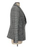 White House Black Market Houndstooth Gray Blazer Size 12 - photo 4