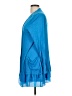 Liz Lange Blue Kimono Size Lg (3) - photo 5