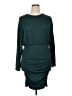Shein Solid Teal Casual Dress Size XL - photo 1
