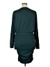 Shein Solid Teal Casual Dress Size XL - photo 2