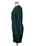 Shein Solid Teal Casual Dress Size XL - photo 5