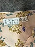 Joan Rivers 100% Polyester Floral Tan 3/4 Sleeve Blouse Size 12 - photo 7
