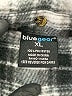 Assorted Brands 100% Polyester Plaid Gray Long Sleeve Blouse Size XL - photo 7