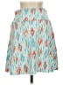 Soybu Print Teal Casual Skirt Size S - photo 2