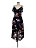 By & By Floral Black Casual Dress Size 7 - photo 1