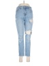 Old Navy Hearts Blue Jeans Size 8 - photo 1