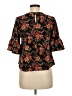 Urban Romantics Black 3/4 Sleeve Blouse Size S - photo 2