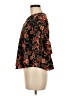 Urban Romantics Black 3/4 Sleeve Blouse Size S - photo 5
