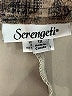 Serengeti Print Brown Casual Pants Size 1X - photo 4