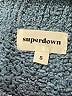 Superdown 100% Polyester Blue Turtleneck Sweater Size S - photo 7