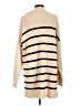 Lulus Stripes Tan Turtleneck Sweater Size L - photo 2