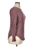 Shein Tweed Burgundy Pullover Sweater Size XL - photo 4