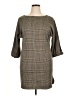 Leon Max Houndstooth Brown Casual Dress Size XL (estimated) - photo 1