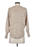 Gabriella Rocha Metallic Tan Pullover Sweater Size S - photo 2