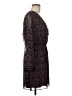 Express Outlet 100% Polyester Print Black Cocktail Dress Size M - photo 4