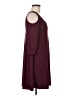 Mudd Solid Burgundy Casual Dress Size M - photo 4