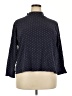 Croft & Barrow 100% Cotton Polka Dots Blue Turtleneck Sweater Size 2X - photo 1