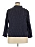 Croft & Barrow 100% Cotton Polka Dots Blue Turtleneck Sweater Size 2X - photo 2