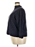 Croft & Barrow 100% Cotton Polka Dots Blue Turtleneck Sweater Size 2X - photo 5