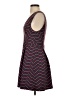 BCBGeneration Chevron-herringbone Blue Cocktail Dress Size 4 - photo 5