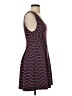 BCBGeneration Chevron-herringbone Blue Cocktail Dress Size 4 - photo 4