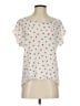 Splendid 100% Rayon White Short Sleeve Blouse Size XS - photo 1