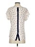 Splendid 100% Rayon White Short Sleeve Blouse Size XS - photo 2