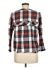 J.Crew Plaid Red 3/4 Sleeve Blouse Size M - photo 2