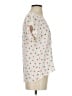 Splendid 100% Rayon White Short Sleeve Blouse Size XS - photo 4