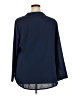Unbranded 100% Polyester Blue Long Sleeve Blouse Size 2X - photo 2