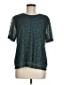 Susan Graver Teal Short Sleeve Blouse Size M (estimated) - photo 1