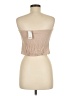 Topshop 100% Polyester Tan Sleeveless Top Size 6 - photo 2