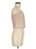 Topshop 100% Polyester Tan Sleeveless Top Size 6 - photo 4