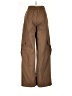 Unbranded 100% Polyester Brown Cargo Pants Size S - photo 2