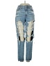 American Eagle Outfitters Hearts Blue Jeans Size 00R - photo 1