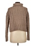 Sincerely Jules 100% Polyester Brown Turtleneck Sweater Size S - photo 2