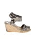 Vince. Animal Print Gray Wedges Size 7 - photo 1