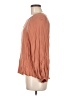Shilla Brown Long Sleeve Blouse Size M - photo 5