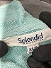 Splendid 100% Cotton Teal Pullover Hoodie Size XS - Sm - photo 7