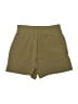 Athleta Solid Green Khaki Shorts Size XXS - photo 2