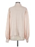 Aura 100% Polyester Ivory Long Sleeve Blouse Size S - photo 2