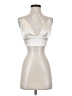 Choosy 100% Polyester Ivory Tank Top Size 0 - photo 1