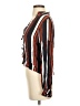 Tularosa Stripes Orange Long Sleeve Blouse Size XS - photo 5