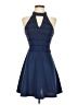 Francesca's Blue Cocktail Dress Size XS - photo 1