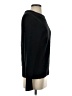 Ann Taylor Solid Black Pullover Sweater Size XS - photo 4