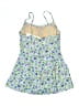 Unbranded Floral Blue Swimsuit Cover Up Size 10 - photo 2