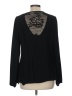Unbranded 100% Polyester Black Long Sleeve Blouse Size M - photo 2