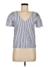 Waverly Grey Blue Short Sleeve Top Size XS - photo 1