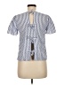 Waverly Grey Blue Short Sleeve Top Size XS - photo 2