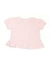 Unbranded 100% Polyester Pink Short Sleeve Blouse Size 12-18 mo - photo 2